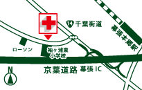 習志野クリニックアクセスマップ【地図】